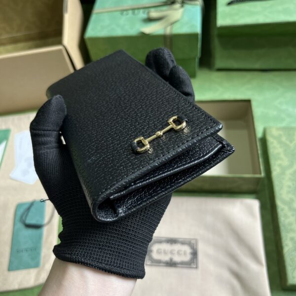 Gucci LONG WALLET WITH HORSEBIT