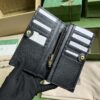 Gucci LONG WALLET WITH HORSEBIT