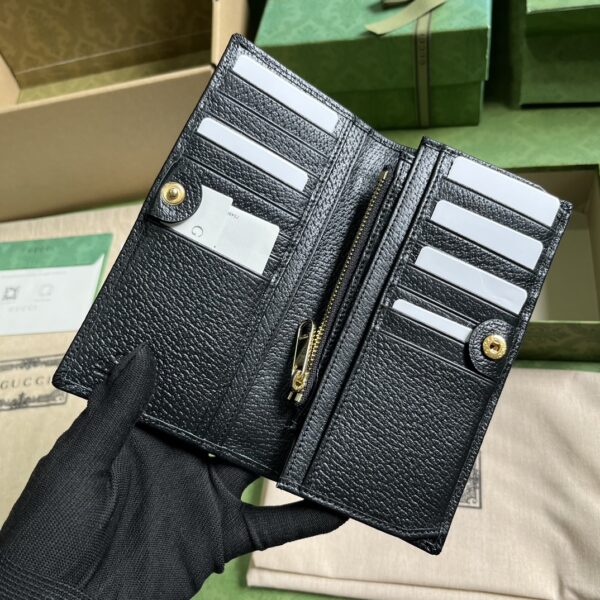 Gucci LONG WALLET WITH HORSEBIT
