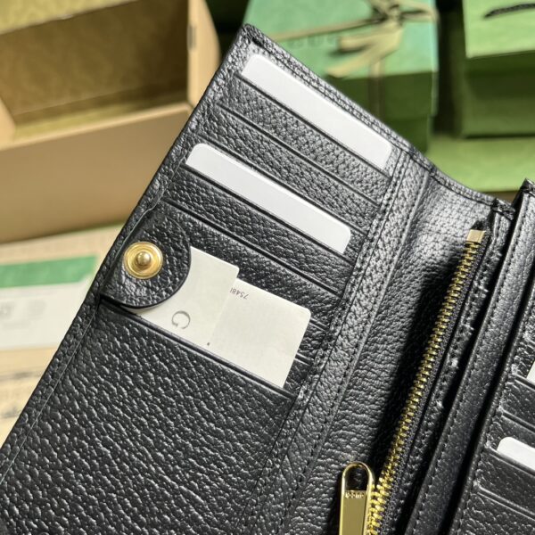 Gucci LONG WALLET WITH HORSEBIT