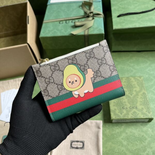 Gucci ANIMAL PRINT LONG WALLET
