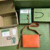 Gucci GG EMBOSSED MEDIUM MESSENGER BAG