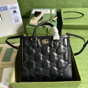 GUCCI GG MATELASSÉ MINI TOP HANDLE BAG