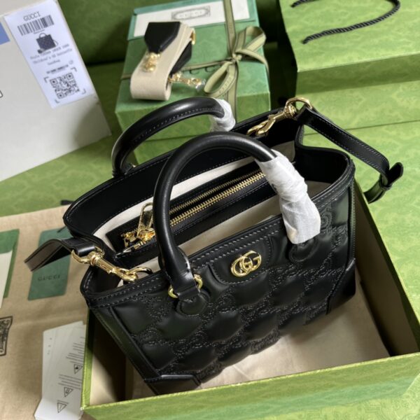 GUCCI GG MATELASSÉ MINI TOP HANDLE BAG