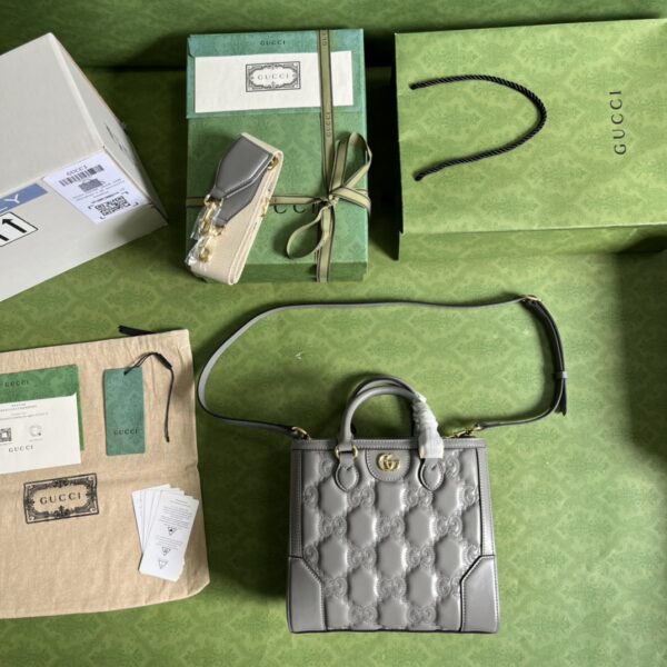 GUCCI GG MATELASSÉ MINI TOP HANDLE BAG