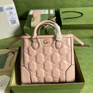 GUCCI GG MATELASSÉ MINI TOP HANDLE BAG
