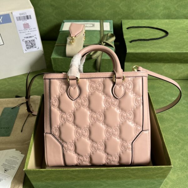 GUCCI GG MATELASSÉ MINI TOP HANDLE BAG