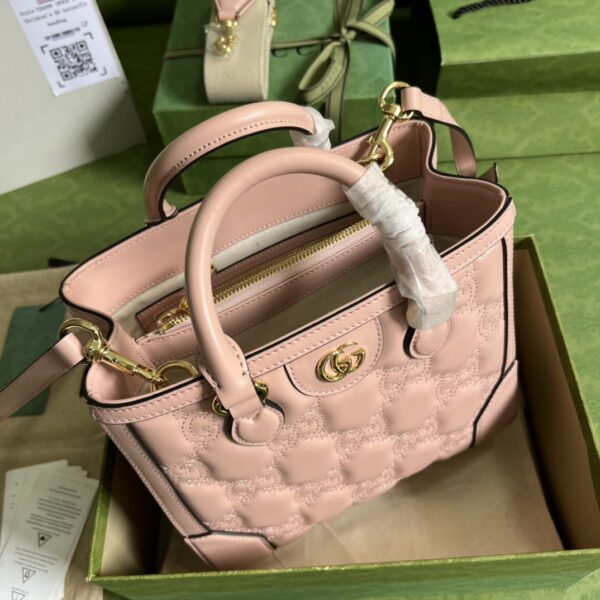 GUCCI GG MATELASSÉ MINI TOP HANDLE BAG
