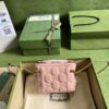 Gucci GG MATELASSÉ TOP HANDLE MINI BAG