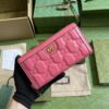 Gucci GG MATELASSÉ ZIP-AROUND WALLET