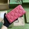 Gucci GG MATELASSÉ ZIP-AROUND WALLET