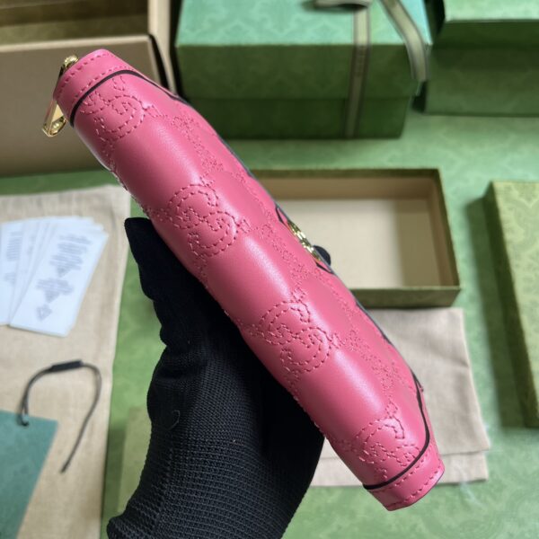 Gucci GG MATELASSÉ ZIP-AROUND WALLET