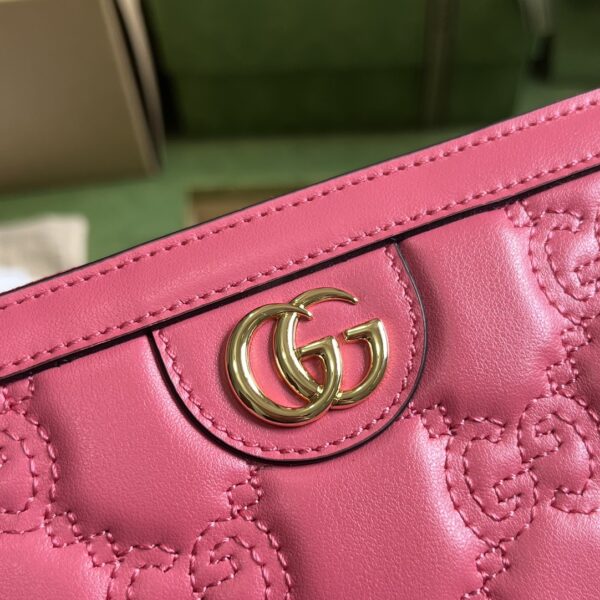 Gucci GG MATELASSÉ ZIP-AROUND WALLET