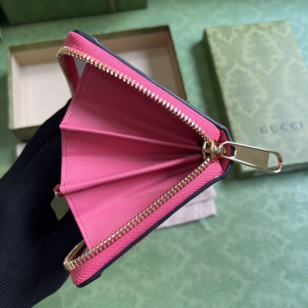 Gucci GG MATELASSÉ ZIP-AROUND WALLET