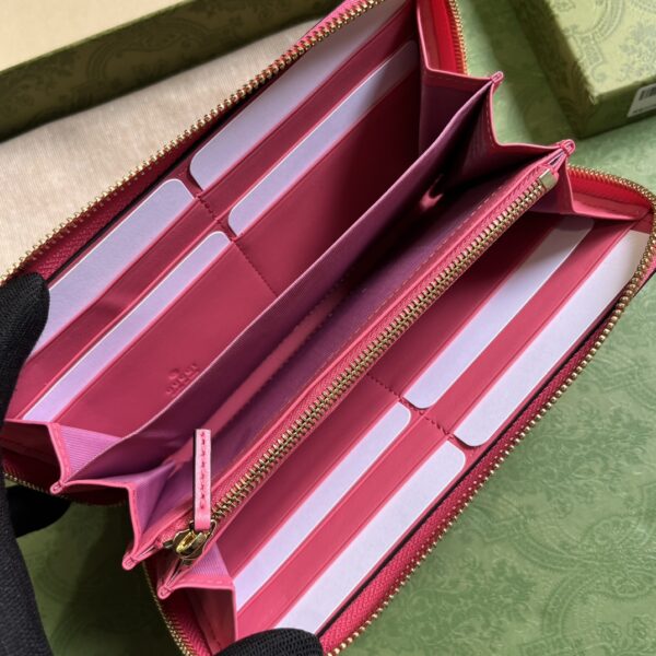 Gucci GG MATELASSÉ ZIP-AROUND WALLET