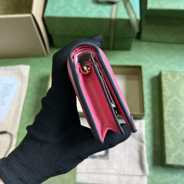Gucci GG MATELASSÉ CARD CASE WALLET