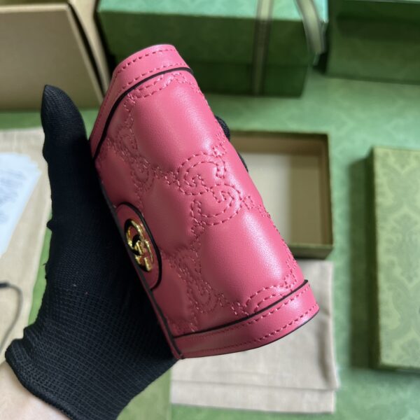 Gucci GG MATELASSÉ CARD CASE WALLET
