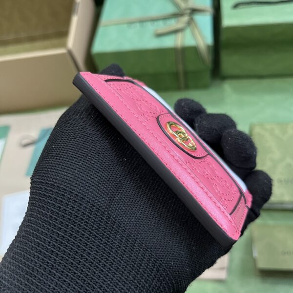 GUCCI GG MATELASSÉ CARD CASE