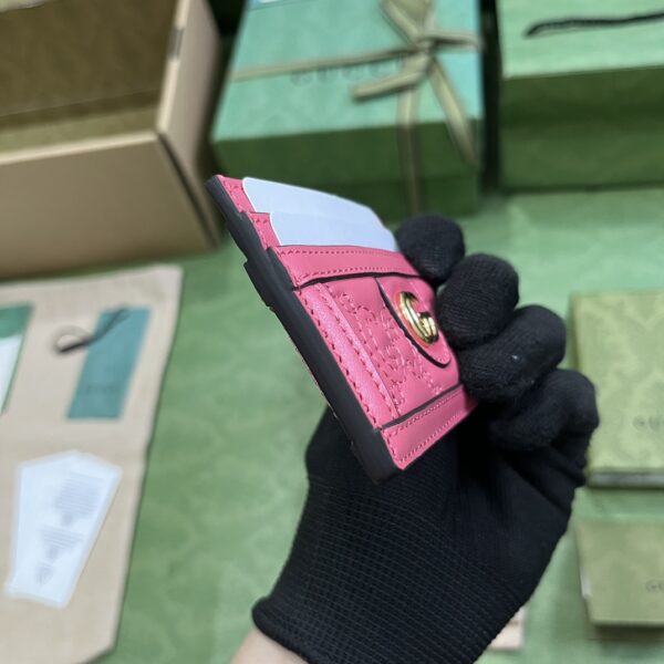 GUCCI GG MATELASSÉ CARD CASE