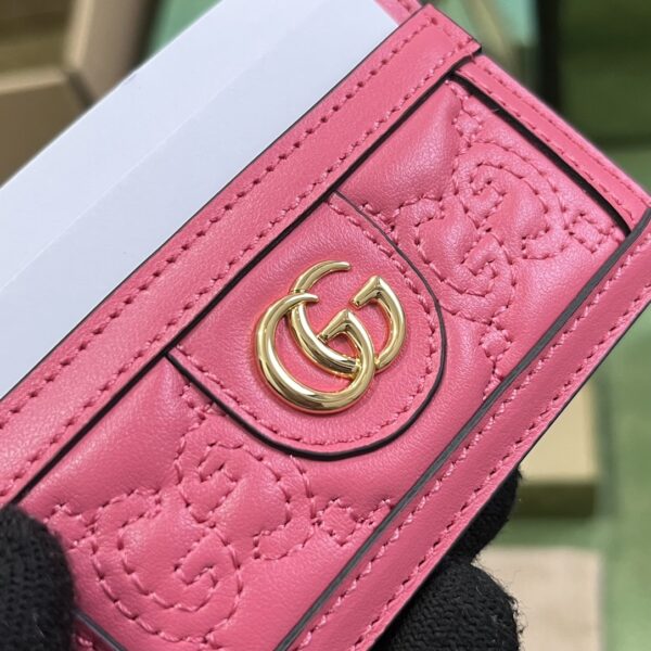GUCCI GG MATELASSÉ CARD CASE