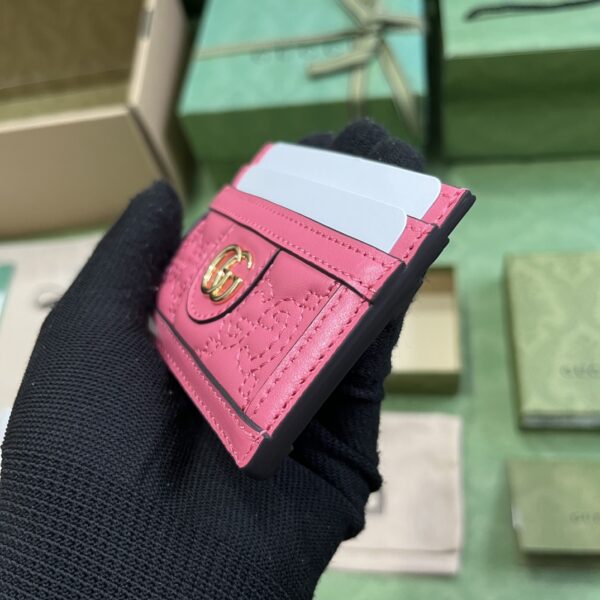GUCCI GG MATELASSÉ CARD CASE
