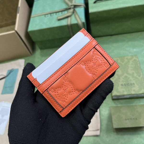 GUCCI GG MATELASSÉ CARD CASE