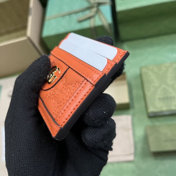 GUCCI GG MATELASSÉ CARD CASE