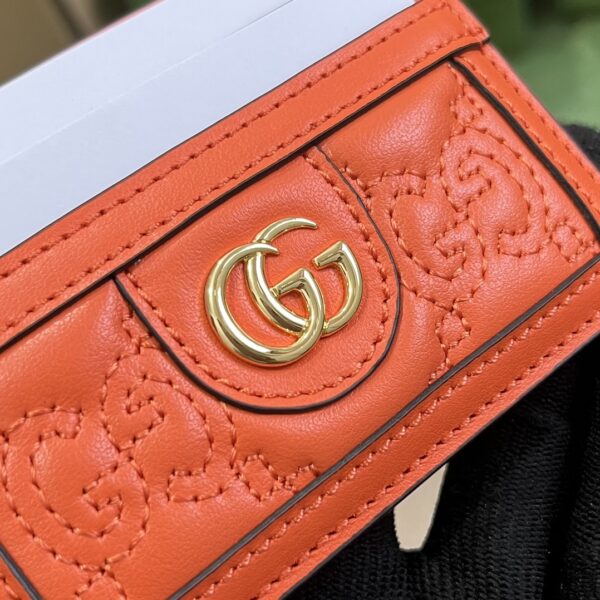 GUCCI GG MATELASSÉ CARD CASE
