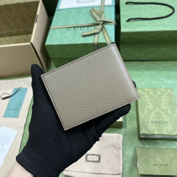 GUCCI GG MARMONT LEATHER BI-FOLD WALLET