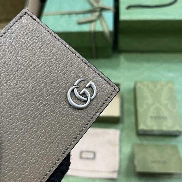GUCCI GG MARMONT LEATHER BI-FOLD WALLET