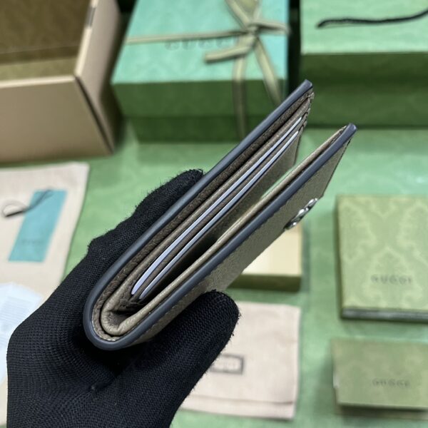 GUCCI GG MARMONT LEATHER BI-FOLD WALLET