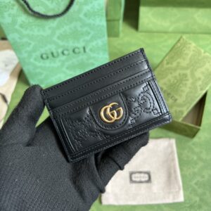GUCCI GG MATELASSÉ CARD CASE