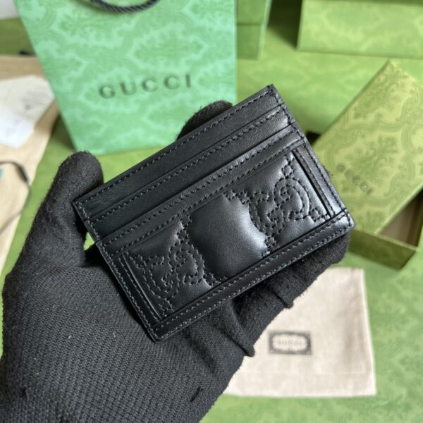 GUCCI GG MATELASSÉ CARD CASE