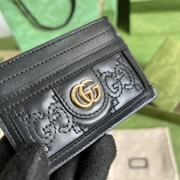 GUCCI GG MATELASSÉ CARD CASE
