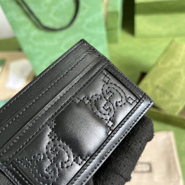 GUCCI GG MATELASSÉ CARD CASE