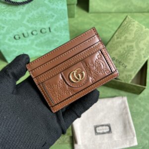 GUCCI GG MATELASSÉ CARD CASE