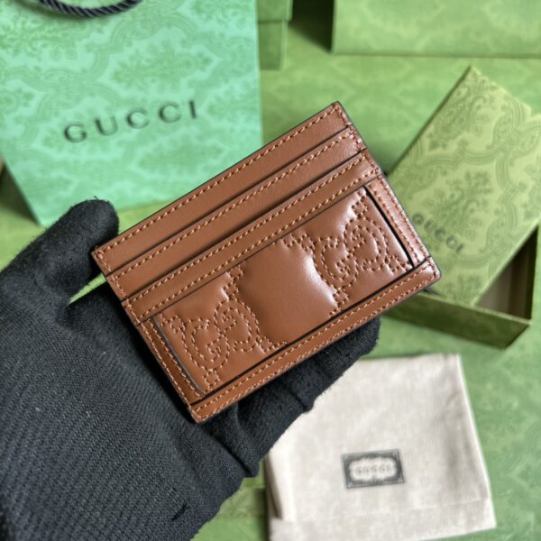 GUCCI GG MATELASSÉ CARD CASE