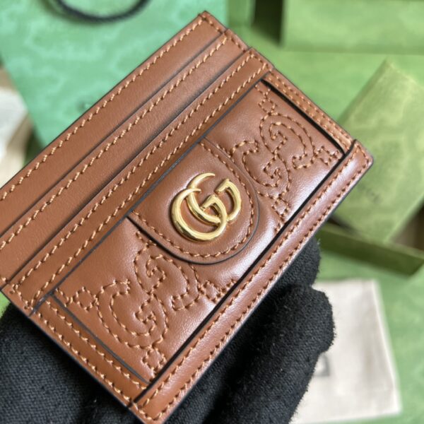 GUCCI GG MATELASSÉ CARD CASE