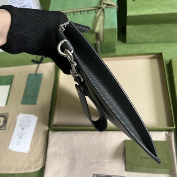 GUCCI GG MARMONT LEATHER POUCH