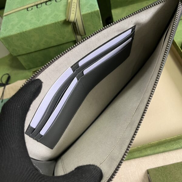 GUCCI GG MARMONT LEATHER POUCH