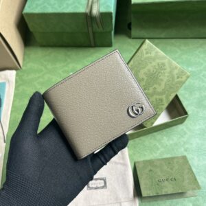 GUCCI GG MARMONT LEATHER BI-FOLD WALLET