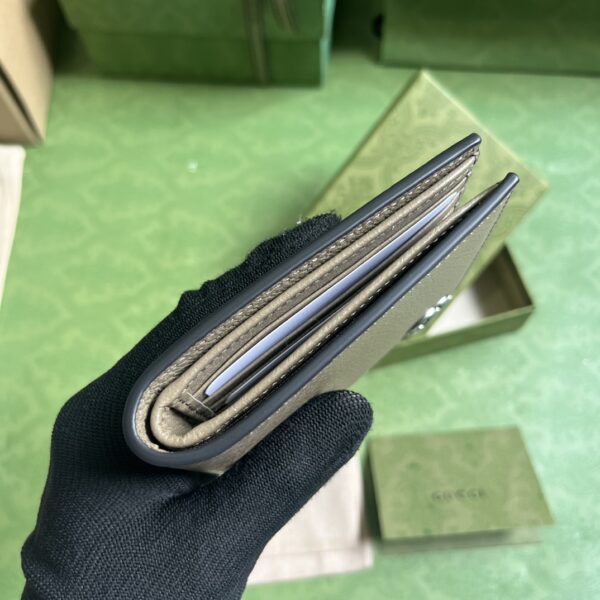 GUCCI GG MARMONT LEATHER BI-FOLD WALLET