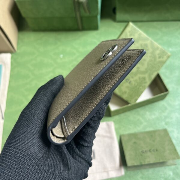 GUCCI GG MARMONT LEATHER BI-FOLD WALLET