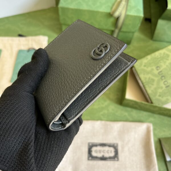 GUCCI GG MARMONT LEATHER BI-FOLD WALLET