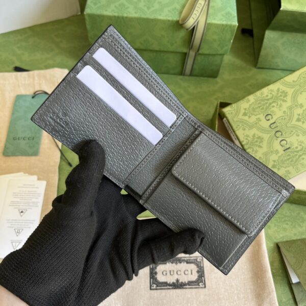 GUCCI GG MARMONT LEATHER BI-FOLD WALLET