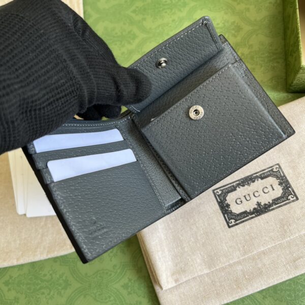 GUCCI GG MARMONT LEATHER BI-FOLD WALLET