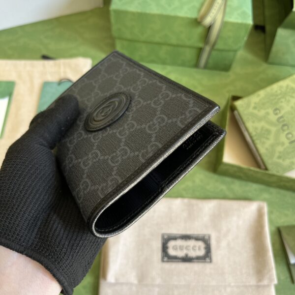 GUCCI GG PASSPORT CASE WITH INTERLOCKING G