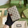 GUCCI GG PASSPORT CASE WITH INTERLOCKING G