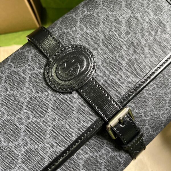 GUCCI GG MESSENGER BAG WITH INTERLOCKING G