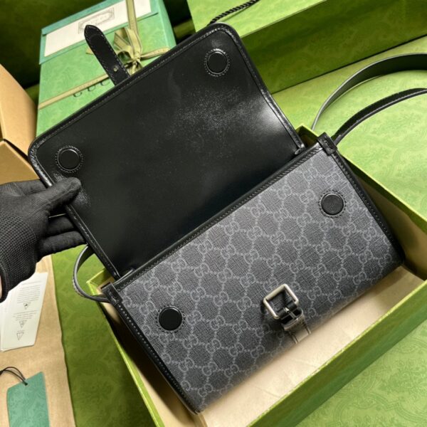 GUCCI GG MESSENGER BAG WITH INTERLOCKING G
